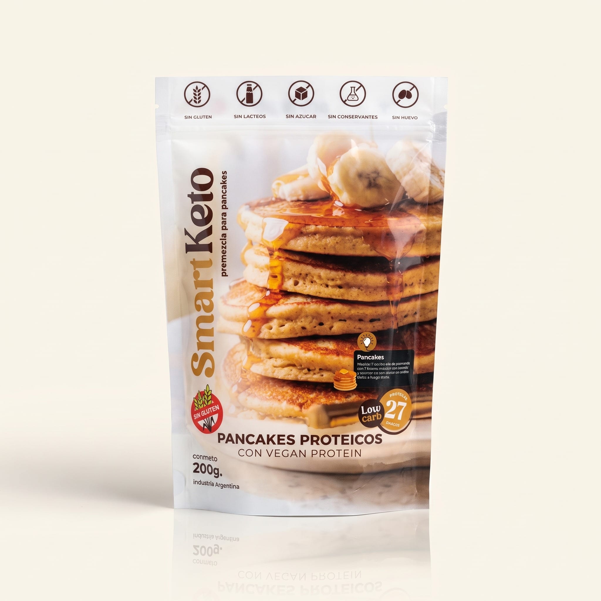 Premezcla keto de pancakes proteicos