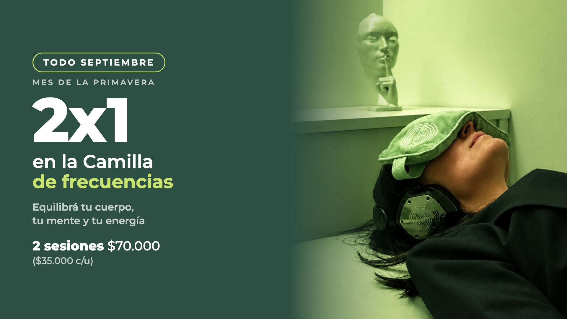 2x1 en la Camilla de Frecuencias